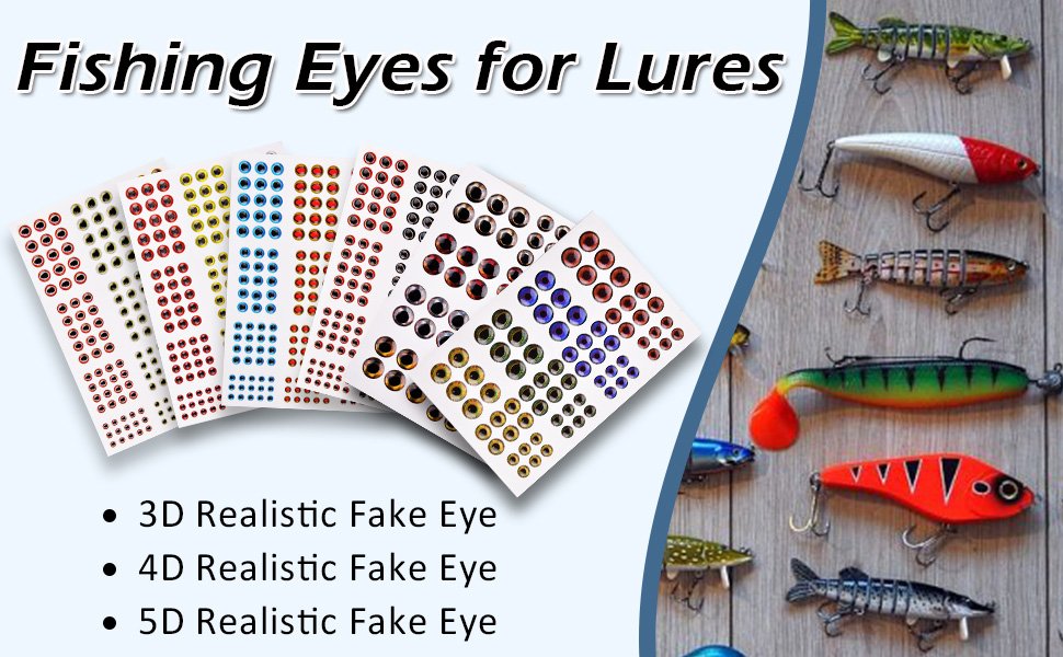 donde comprar ojos para senuelos de pesca y como usarlos correctamente