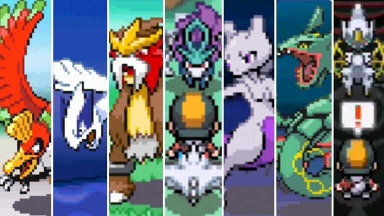 Dónde encontrar todos los Pokémon legendarios en Pokémon Oro Heart Gold 6 Dónde encontrar todos los Pokémon legendarios en Pokémon Oro Heart Gold
