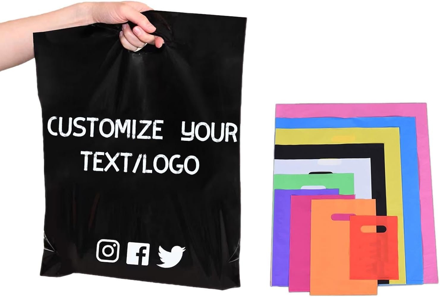 donde puedo conseguir bolsas plasticas personalizadas con logos