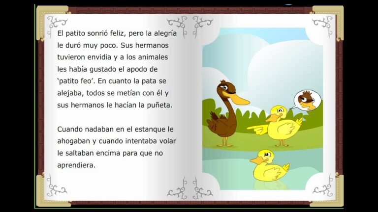 Dónde puedo encontrar el cuento ilustrado de El Patito Feo