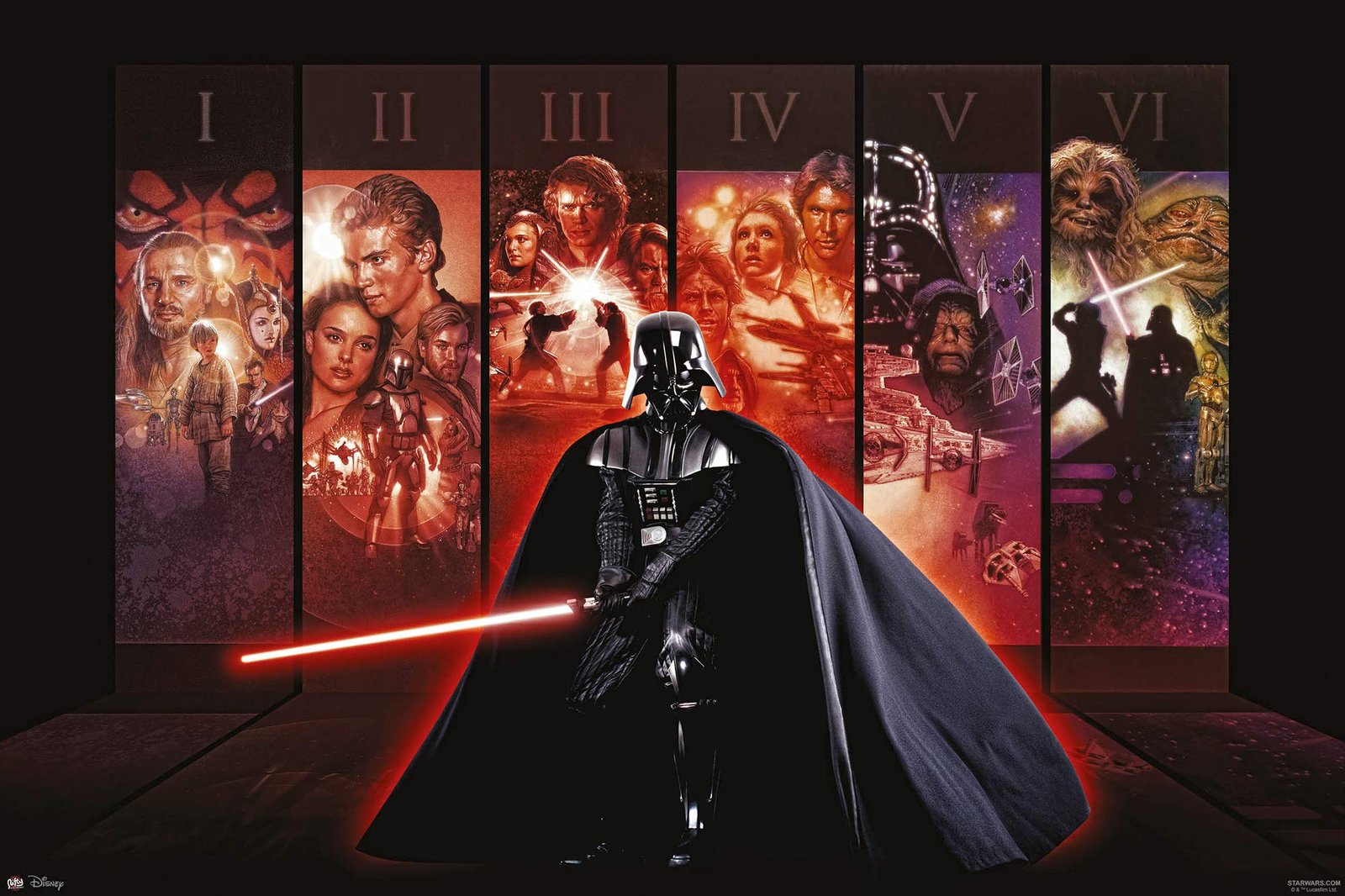 donde puedo encontrar el poster de star wars episodio i