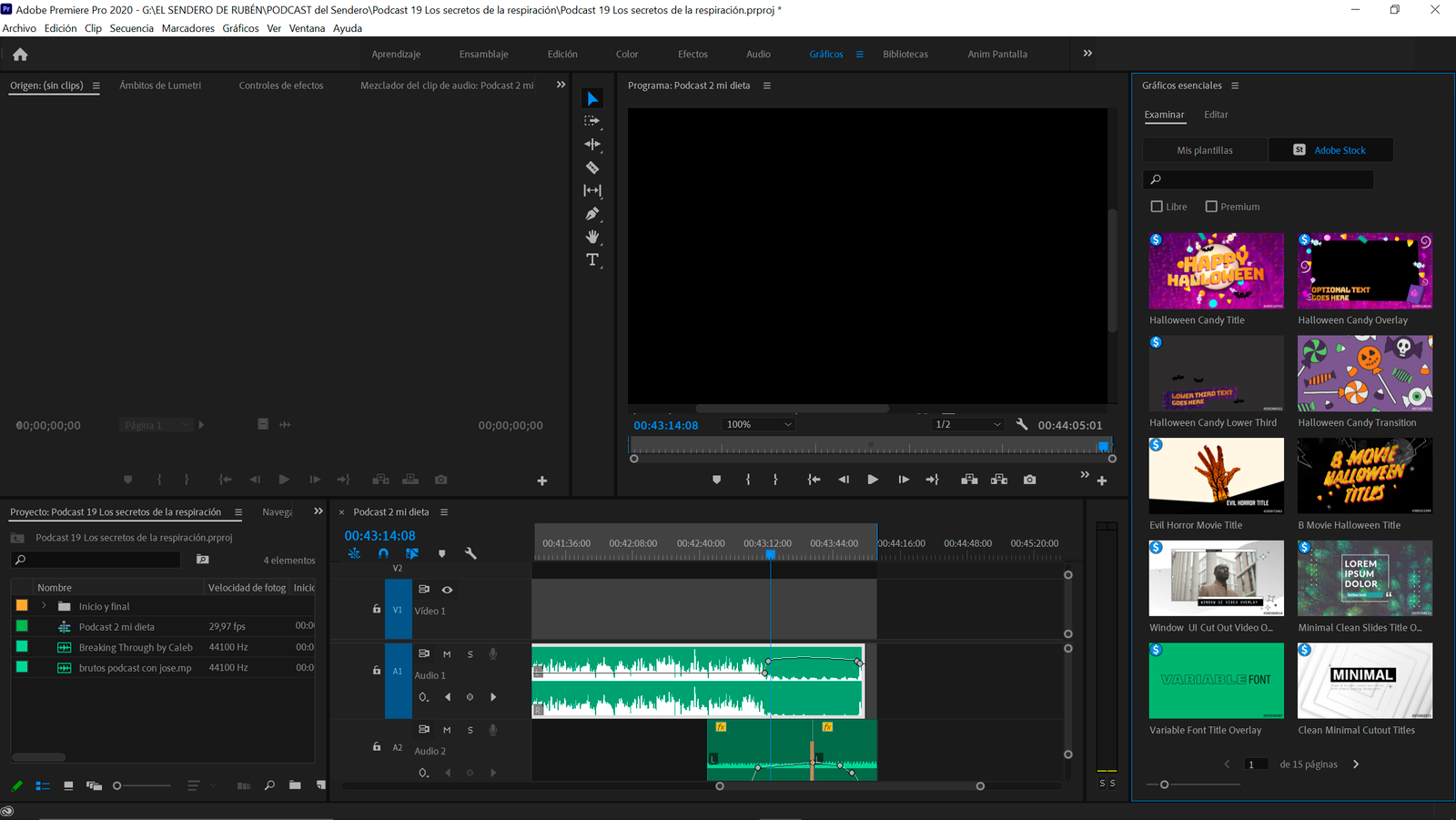 donde puedo encontrar templates gratis para premiere pro