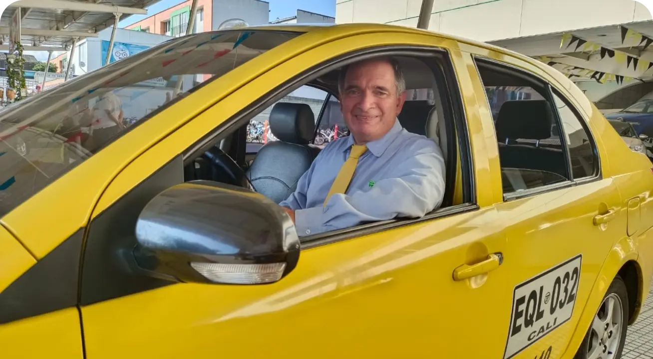 donde puedo encontrar un chofer de taxi disponible en mi zona