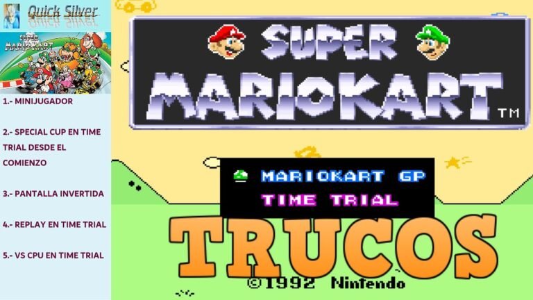 Dónde puedo jugar Mario Kart en Super Nintendo y sus mejores trucos 2 Dónde puedo jugar Mario Kart en Super Nintendo y sus mejores trucos