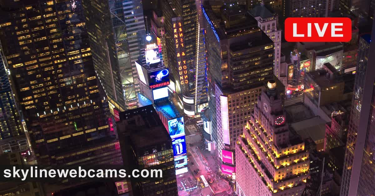 donde ver time square en nueva york en vivo y en directo