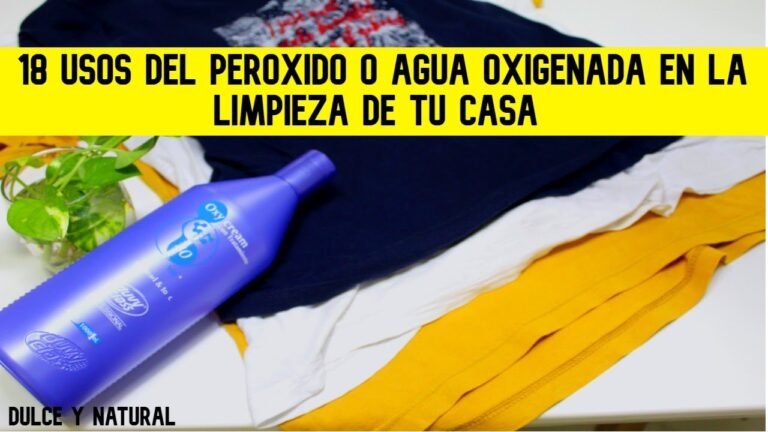 Es efectivo el agua oxigenada para blanquear ropa y cómo usarlo 4 Es efectivo el agua oxigenada para blanquear ropa y cómo usarlo