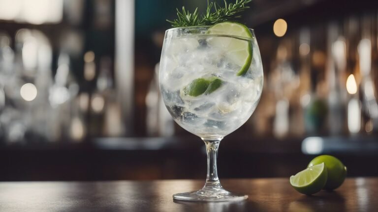 Es el gin tonic con Sprite una buena opción para cócteles refrescantes
