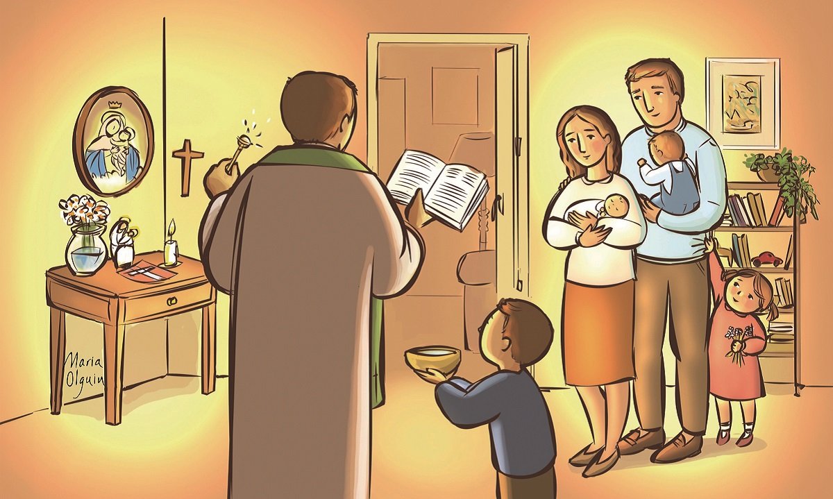 es importante tener una bendicion de dios en el hogar