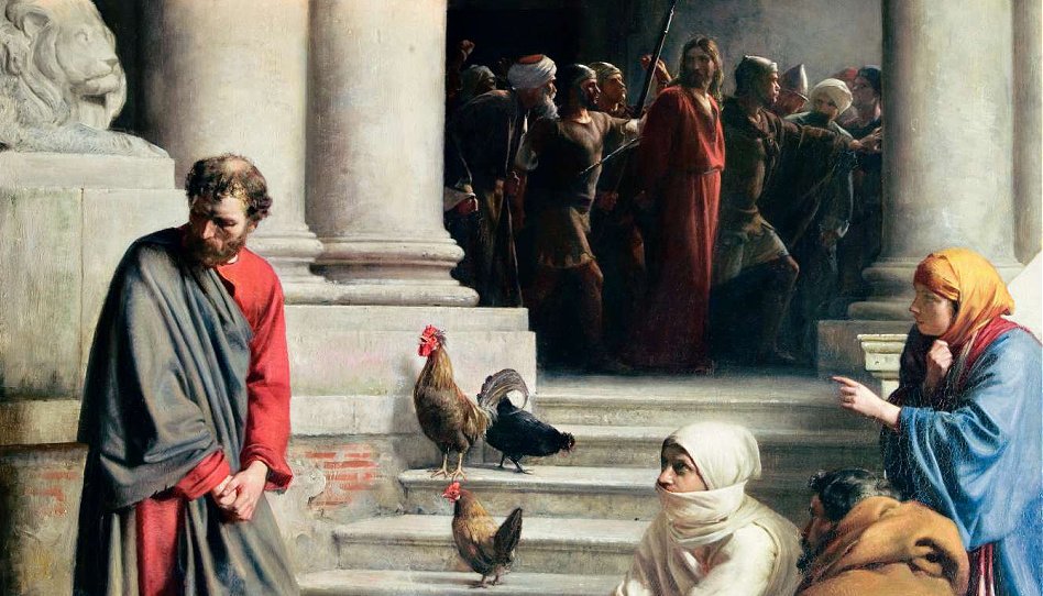 Por qué Pedro negó a Jesús en los momentos difíciles 1 por que pedro nego a jesus en los momentos dificiles