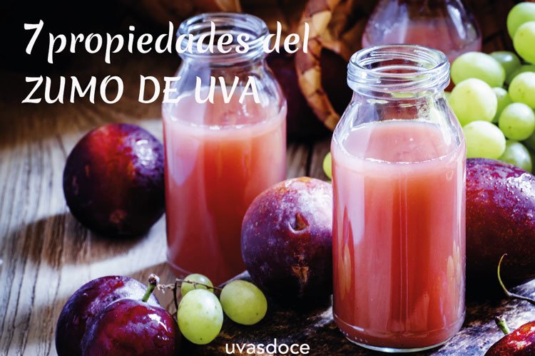 Qué beneficios aporta el consumo de jugo de uva en botella