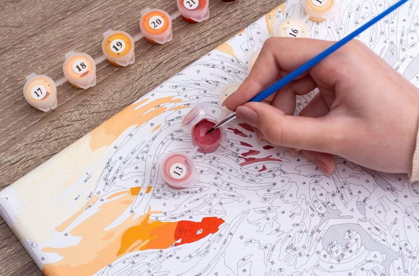 que beneficios tiene pintar por numeros y como empezar a colorear