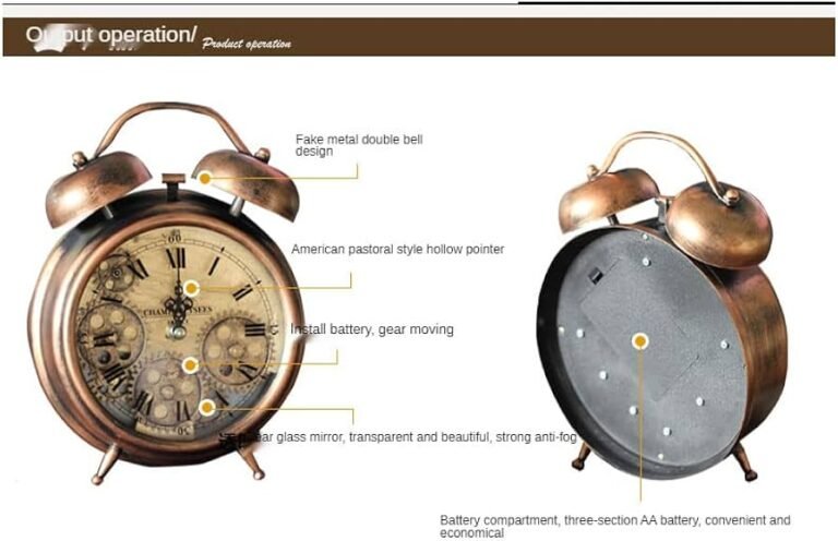 Qué características hacen único a un reloj de mesa vintage 1 Qué características hacen único a un reloj de mesa vintage