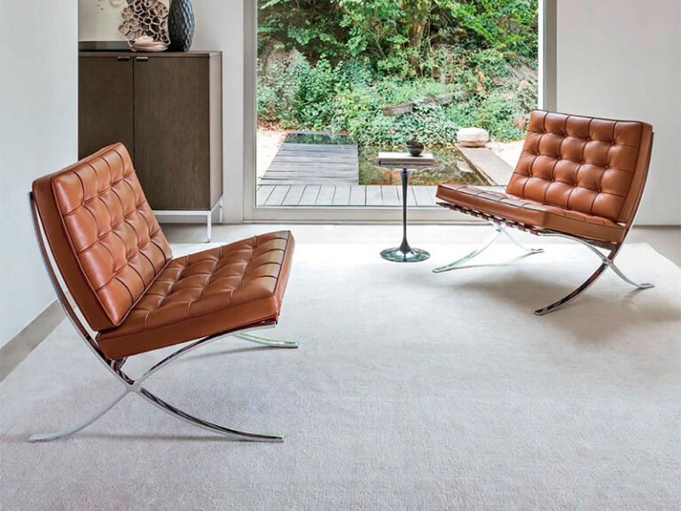 Qué características tiene el sillón Mies van der Rohe y su historia