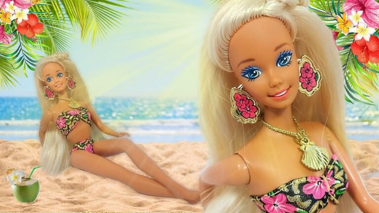 Qué características tiene la muñeca Barbie Tropical Splash
