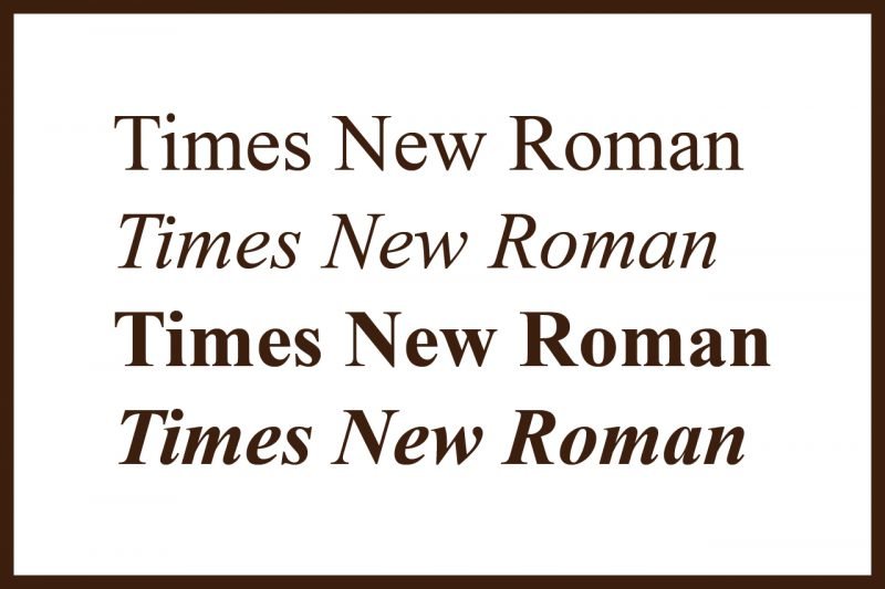 Qué características y usos tiene la tipografía Times New Roman 1 que caracteristicas y usos tiene la tipografia times new roman