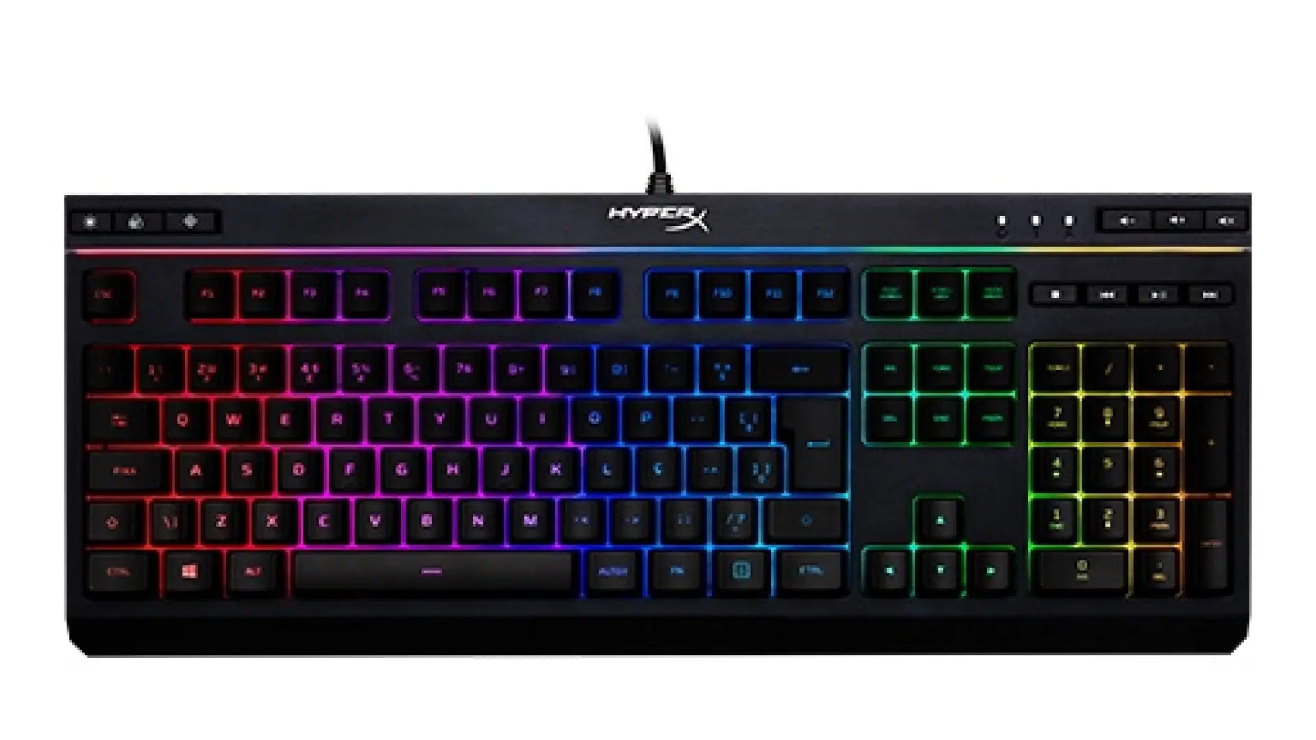 que caracteristicas y ventajas ofrece el teclado hyperx alloy origins core