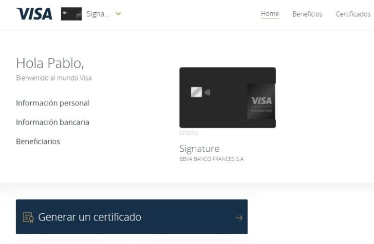 Qué cobertura ofrece un seguro viajero para Visa Black