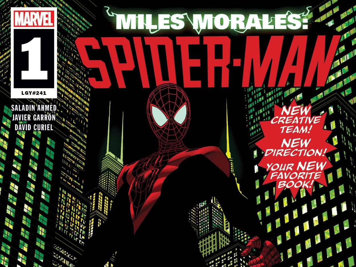 que encontraras en el comic de spider man miles morales