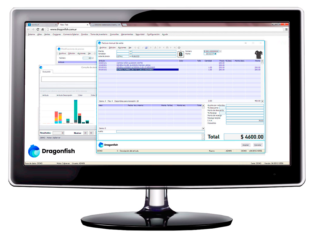 que es dragonfish y como acceder a su mesa de ayuda en linea