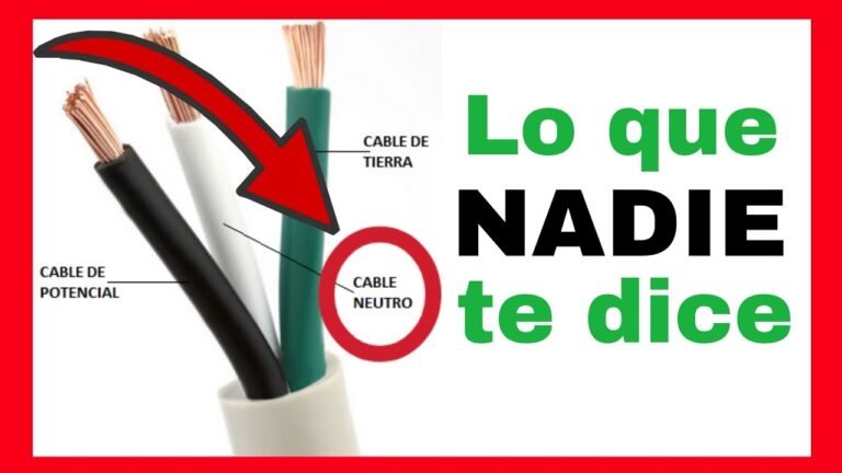 Qué es el cable neutro y fase en instalaciones eléctricas