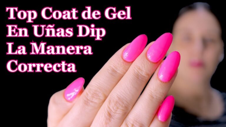 Qué es el top coat con glitter y cómo utilizarlo en tus uñas