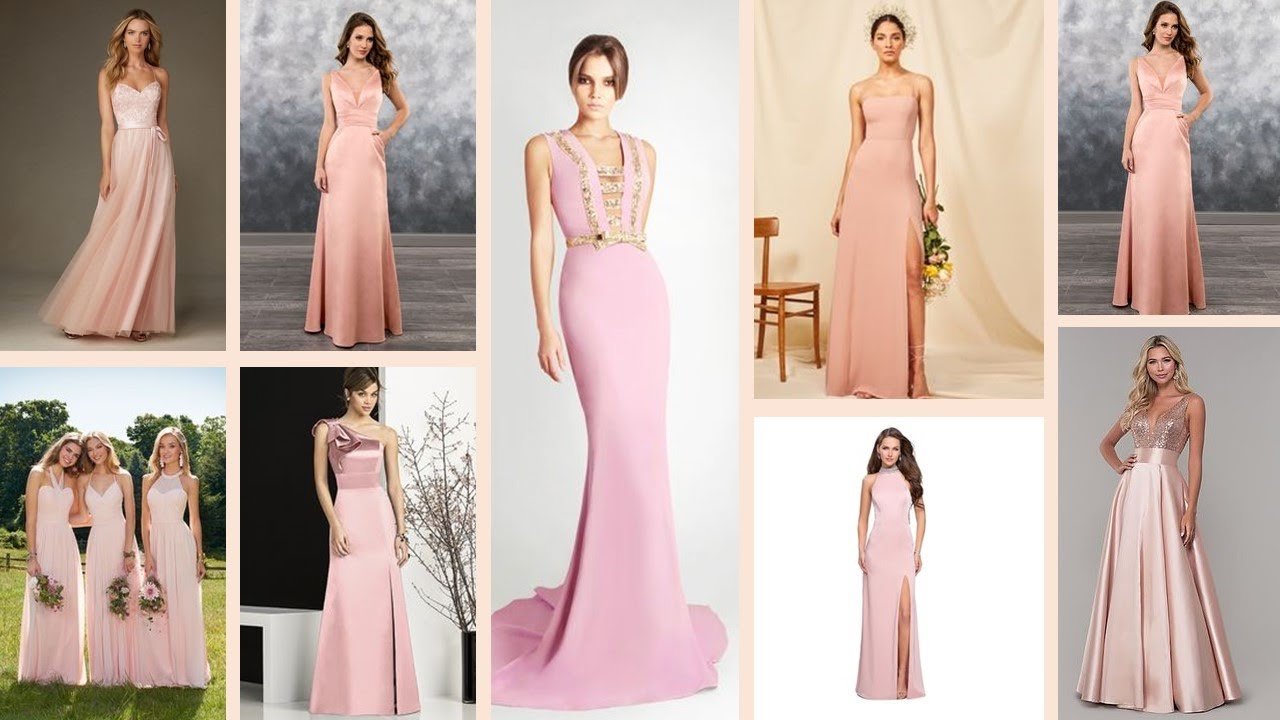 Qué estilos de vestidos color rosa palo son tendencia 1 que estilos de vestidos color rosa palo son tendencia
