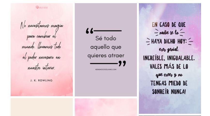 que frases creativas puedo usar para mis publicaciones en instagram