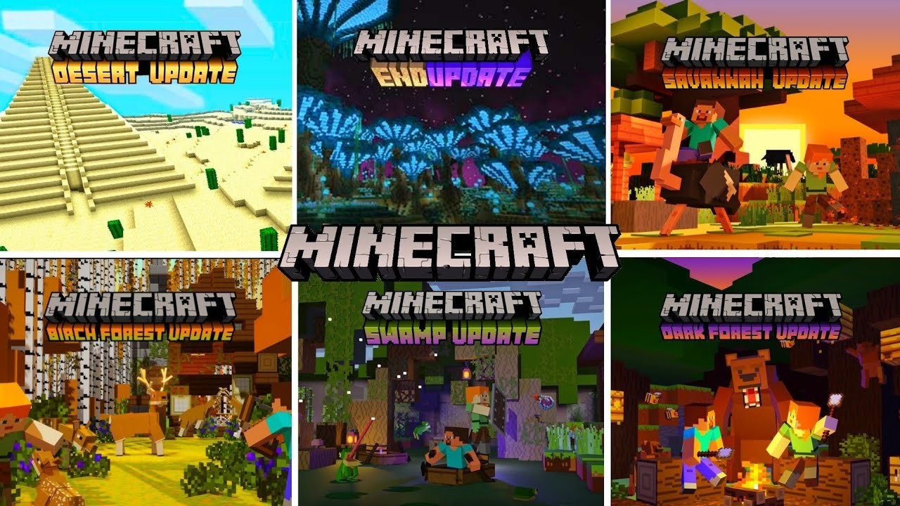 que novedades y actualizaciones tiene minecraft