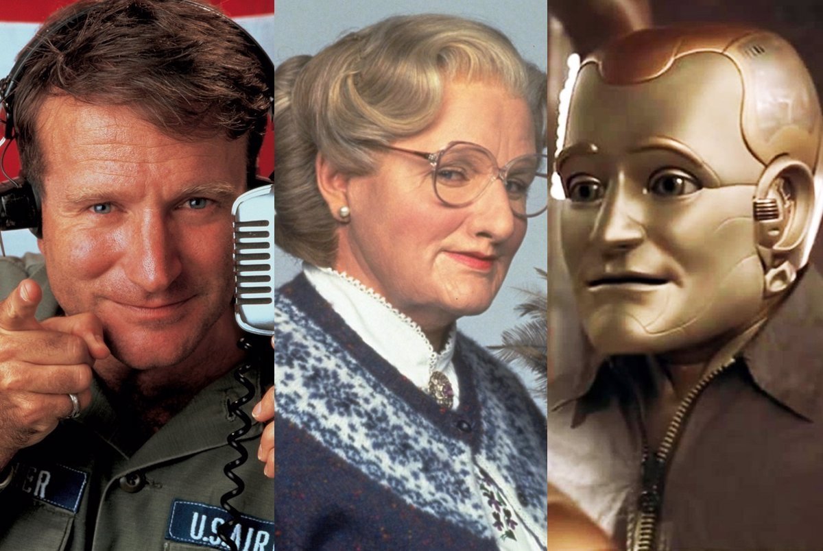 que peliculas iconicas protagonizo el actor robin williams