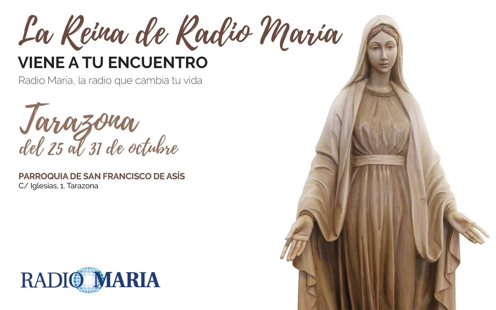 que programas y horarios ofrece radio virgen maria en cordoba