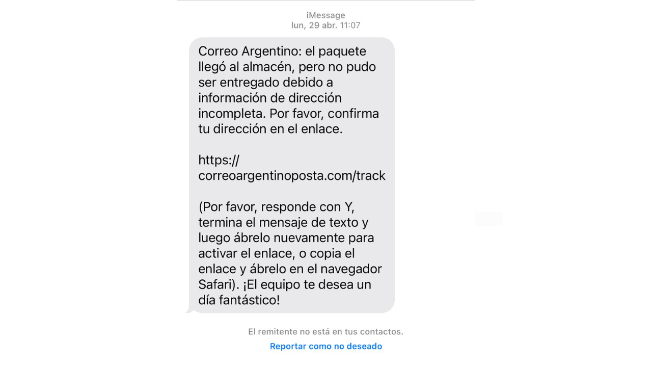 Qué significa el mensaje de correo argentino que recibí 1 que significa el mensaje de correo argentino que recibi
