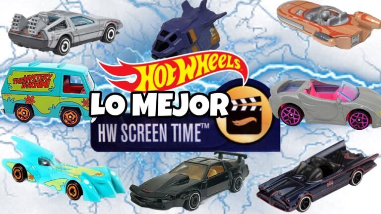 Qué son los Hot Wheels HW Screen Time y cómo se pueden conseguir