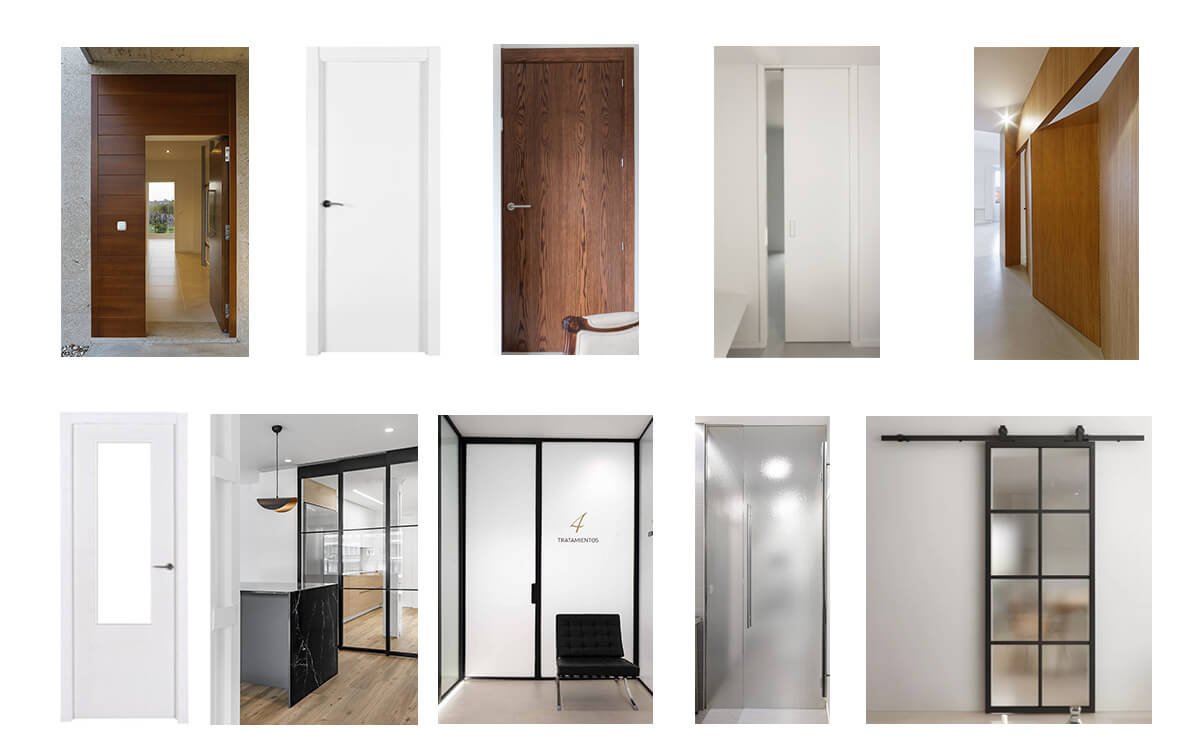 que tipos de puertas que abren hacia afuera son ideales para mi hogar