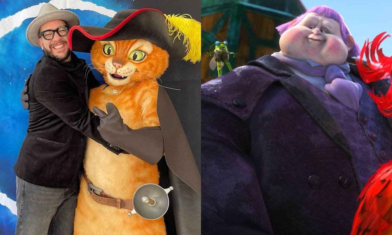 quien es el personaje de las botas del gato con botas en la pelicula