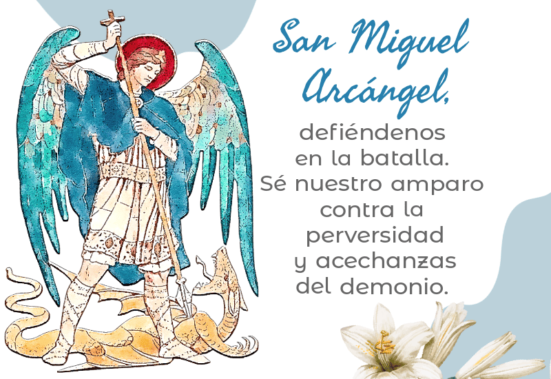 san miguel arcangel como nos defienden en la batalla espiritual