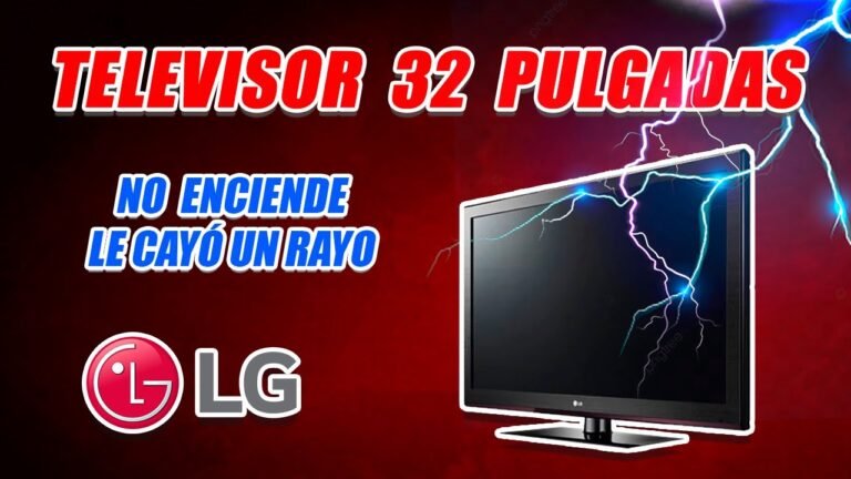 Se puede reparar un televisor que se quemó por un rayo 3 Se puede reparar un televisor que se quemó por un rayo